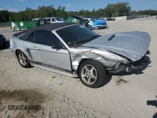 2002 Ford Mustang Deluxe with VIN 1FAFP44462F148329, listed as a Copart auction lot 55559345 with 163,058 mi miles and Non repairable. Bid and sale history available at DreamBid. Image 4.