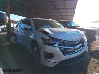 2023 Chevrolet Traverse Premier with VIN 1GNERKKW5PJ102740, listed as a IAAI auction lot 41703180 with 52,138 mi miles. Bid and sale history available at carsss.com. Image 1.