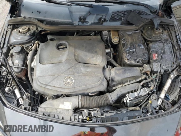 2018 Mercedes-Benz CLA 250 with VIN WDDSJ4EB1JN663031, listed as a Copart auction lot 61464505 with 102,754 mi miles and Salvage title. Bid and sale history available at DreamBid. Image 11.
