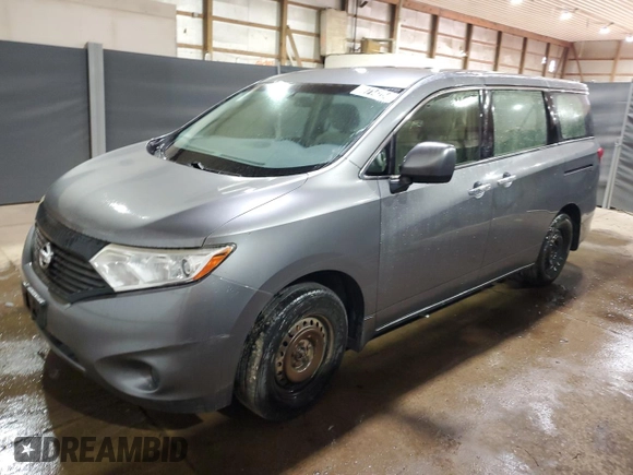 2015 Nissan Quest S with VIN JN8AE2KPXF9133059, listed as a Copart auction lot 69714254 with 145,858 mi miles and Clean Title. Bid and sale history available at carsss.com. Image 1.
