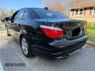 2008 BMW 5 Series 528xi with VIN WBANV135X8CZ58414, listed as a Copart auction lot 54599355 with 113,609 mi miles and Clean Title. Bid and sale history available at carsss.com. Image 3.