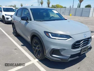 2024 Honda HR-V Sport with VIN 3CZRZ1H51RM758338, listed as a IAAI auction lot 42373837 with 13,953 mi miles and . Bid and sale history available at DreamBid. Image 1.