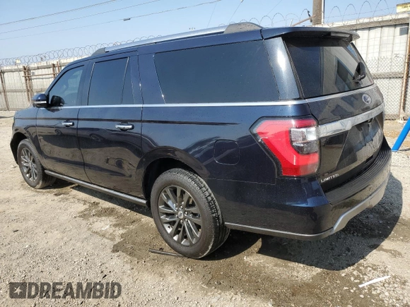 2021 Ford Expedition Max Limited with VIN 1FMJK1KT3MEA17956, listed as a Copart auction lot 59976915 with 87,761 mi miles and Salvage title. Bid and sale history available at DreamBid. Image 2.