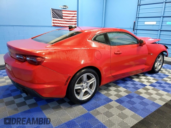 2023 Chevrolet Camaro 1LS with VIN 1G1FB1RX2P0136238, listed as a Copart auction lot 48154554 with 18,005 mi miles. Bid and sale history available at carsss.com. Image 3.