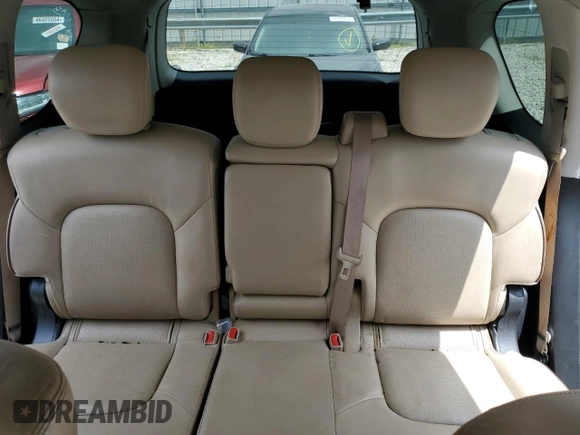 2017 Nissan Armada SV with VIN JN8AY2ND2H9005734, listed as a Copart auction lot 66309634 with 112,585 mi miles and Salvage Title. Bid and sale history available at carsss.com. Image 10.