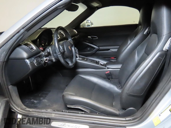 2014 Porsche Boxster with VIN WP0CA2A83ES120705, listed as a Copart auction lot 63518515 with 65,603 mi miles and Salvage title. Bid and sale history available at DreamBid. Image 9.