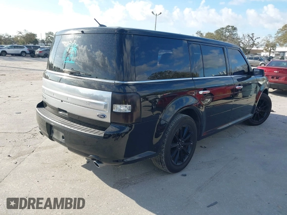 2018 Ford Flex Limited with VIN 2FMGK5D81JBA05788, listed as a IAAI auction lot 41599235 with 72,267 mi miles. Bid and sale history available at carsss.com. Image 4.