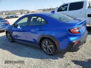2023 Subaru WRX with VIN JF1VBAB60P8812195, listed as a Copart auction lot 50088245 with 22,588 mi miles and Salvage title. Bid and sale history available at DreamBid. Image 2.