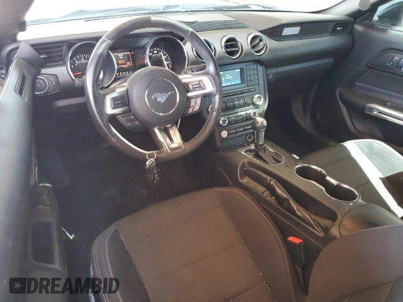 2016 Ford Mustang V6 with VIN 1FATP8EM2G5328686, listed as a Copart auction lot 57043205 with 86,741 mi miles and Salvage title. Bid and sale history available at DreamBid. Image 8.