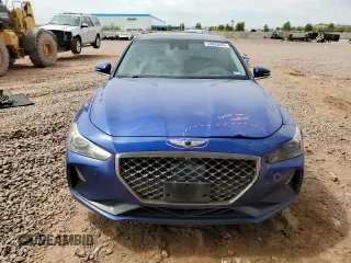 2020 Genesis G70 2.0T with VIN KMTG44LA6LU048650, listed as a Copart auction lot 59025025 with 174,215 mi miles and Salvage title. Bid and sale history available at DreamBid. Image 5.
