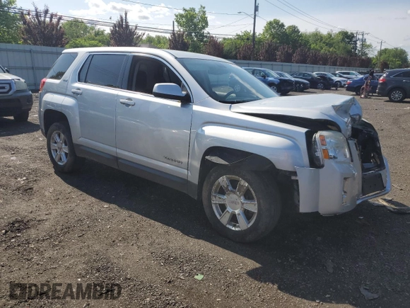 2011 GMC Terrain SLE-1 with VIN 2CTALMEC9B6456924, listed as a Copart auction lot 58841595 with 72,165 mi miles and Salvage title. Bid and sale history available at DreamBid. Image 4.