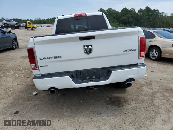 2015 Ram 1500 Laramie Limited with VIN 1C6RR7WM9FS612508, listed as a Copart auction lot 65014714 with 150,175 mi miles and Salvage title. Bid and sale history available at DreamBid. Image 6.