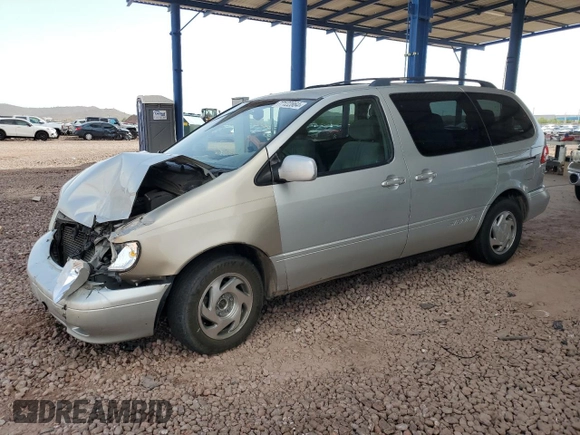 2002 Toyota Sienna LE with VIN 4T3ZF13C82U435512, listed as a Copart auction lot 77122864 with 14,255 mi miles and Clean Title. Bid and sale history available at carsss.com. Image 1.