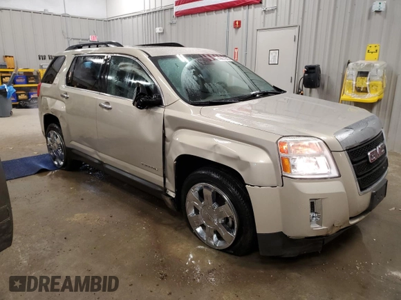 2012 GMC Terrain SLT-1 with VIN 2GKFLVE5XC6214755, listed as a Copart auction lot 49651845 with 161,588 mi miles and Clean Title. Bid and sale history available at carsss.com. Image 4.
