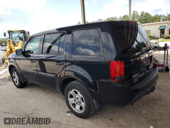 2013 Honda Pilot LX with VIN 5FNYF3H2XDB036830, listed as a Copart auction lot 61823195 with 243,817 mi miles and Clean title. Bid and sale history available at DreamBid. Image 2.