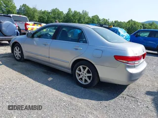 2003 Honda Accord EX z VIN 1HGCM665X3A020103, wystawiony jako IAAI lot #42402959 z przebiegiem 184 751 mil mil oraz . Historia ofert i sprzedaży dostępna na DreamBid. Obrazek 3.
