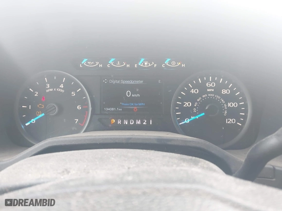 2015 Ford F-150 XLT w/HD Payload Pkg with VIN 1FTFW1EG5FKD45591, listed as a IAAI auction lot 41358244 with 134,081 mi miles. Bid and sale history available at carsss.com. Image 7.