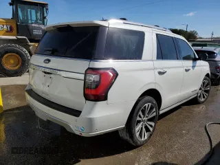 2020 Ford Expedition Platinum with VIN 1FMJU1LT3LEA26650, listed as a Copart auction lot 77768094 with 52,033 mi miles and Salvage title. Bid and sale history available at DreamBid. Image 3.