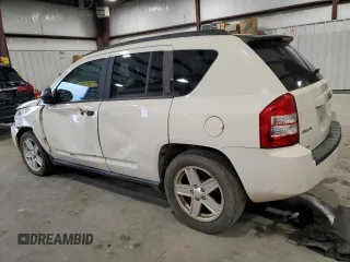 2007 Jeep Compass Sport with VIN 1J8FF47W17D188596, listed as a Copart auction lot 45799335 with 141,636 mi miles and Salvage Title. Bid and sale history available at carsss.com. Image 2.