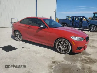 2016 BMW 2 Series M235i with VIN WBA1J7C50GV359456, listed as a Copart auction lot 47385355 with 68,895 mi miles and Salvage title. Bid and sale history available at DreamBid. Image 4.