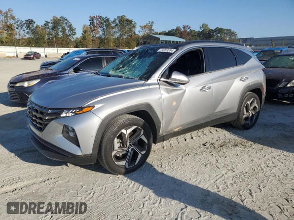 2022 Hyundai Tucson Limited with VIN 5NMJE3AE8NH024653, listed as a Copart auction lot 74289284 with 39,614 mi miles and Clean Title. Bid and sale history available at carsss.com. Image 1.