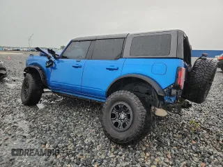 2021 Ford Bronco z VIN 1FMEE5DPXMLB01431, wystawiony jako Copart lot #59192915 z przebiegiem Nie podano mil oraz Nie do naprawy • Non repairable. Historia ofert i sprzedaży dostępna na DreamBid. Obrazek 2.