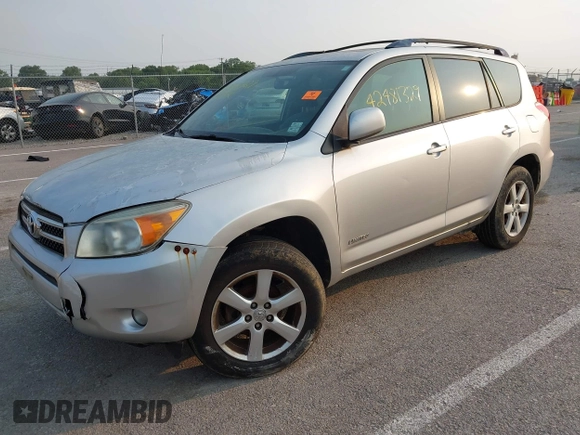 2007 Toyota RAV4 Limited with VIN JTMBD31V175054901, listed as a IAAI auction lot 42481329 with 219,011 mi miles and . Bid and sale history available at DreamBid. Image 2.