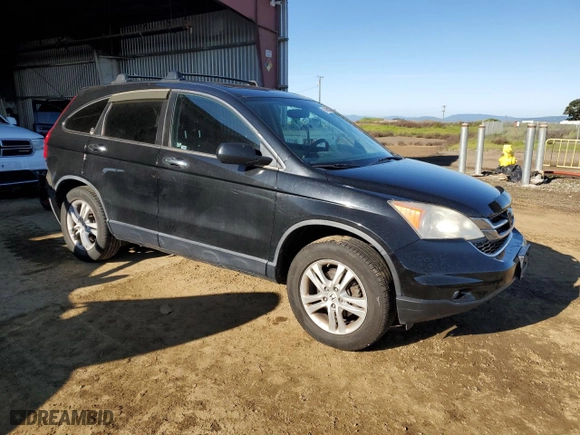 2011 Honda CR-V EX with VIN JHLRE4H56BC018975, listed as a Copart auction lot 50988395 with 130,581 mi miles and Salvage Title. Bid and sale history available at carsss.com. Image 4.