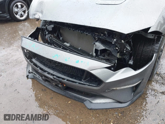 2022 Ford Mustang GT with VIN 1FA6P8CF1N5108602, listed as a IAAI auction lot 39889660 with 21,711 mi miles and . Bid and sale history available at DreamBid. Image 12.