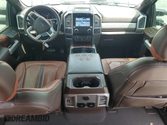 2019 Ford F-350 XL with VIN 1FT8W3DT9KEG33741, listed as a Copart auction lot 59257985 with 60,618 mi miles and Salvage title. Bid and sale history available at DreamBid. Image 8.
