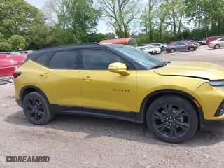 2022 Chevrolet Blazer RS with VIN 3GNKBERS9NS130659, listed as a IAAI auction lot 39295225 with 48,605 mi miles. Bid and sale history available at carsss.com. Image 13.