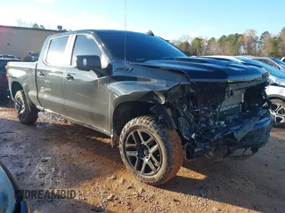 2023 Chevrolet Silverado 1500 LT Trail Boss with VIN 3GCUDFE86PG293500, listed as a IAAI auction lot 41071914 with 17,903 mi miles and . Bid and sale history available at DreamBid. Image 1.