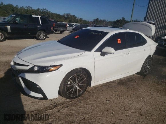 2023 Toyota Camry SE with VIN 4T1G11AK9PU758192, listed as a Copart auction lot 75601544 with 46,387 mi miles and Non Repairable. Bid and sale history available at DreamBid. Image 1.