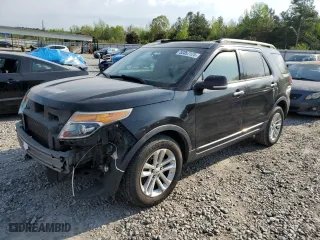 2014 Ford Explorer XLT with VIN 1FM5K7D98EGC04654, listed as a Copart auction lot 52352125 with 216,333 mi miles and Salvage Title. Bid and sale history available at carsss.com. Image 1.
