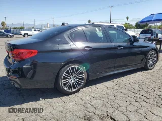 2018 BMW 5 Series 530e with VIN WBAJA9C53JB251434, listed as a Copart auction lot 56971115 with 225,345 mi miles and Clean title. Bid and sale history available at DreamBid. Image 3.
