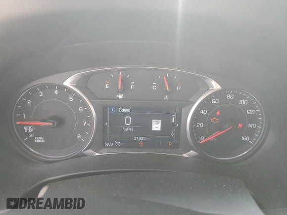 2018 GMC Terrain Denali with VIN 3GKALXEX1JL170791, listed as a Copart auction lot 50340795 with 31,993 mi miles and Salvage title. Bid and sale history available at DreamBid. Image 9.
