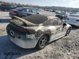 1998 Mitsubishi Eclipse GS-T with VIN 4A3AK54F8WE087052, listed as a Copart auction lot 77439464 with 119,881 mi miles and Salvage Title. Bid and sale history available at carsss.com. Image 3.