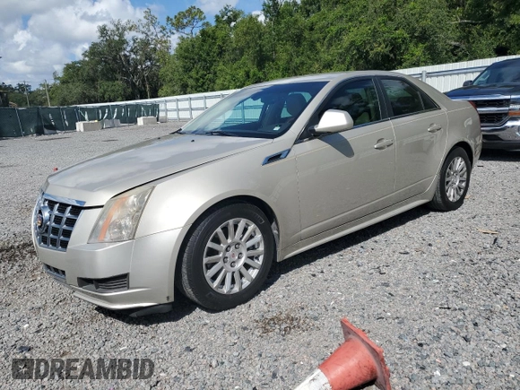 2013 Cadillac CTS Luxury with VIN 1G6DE5E53D0167210, listed as a Copart auction lot 61766435 with 54,249 mi miles and Salvage title. Bid and sale history available at DreamBid. Image 1.