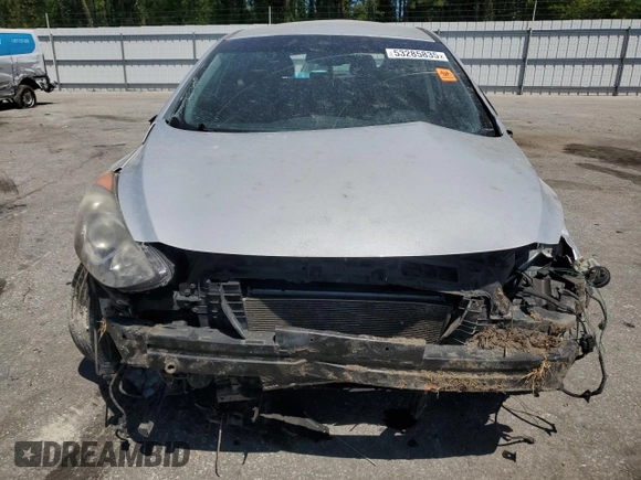 2013 Hyundai Elantra with VIN KMHD35LE9DU032243, listed as a Copart auction lot 53285835 with 122,389 mi miles and Salvage title. Bid and sale history available at DreamBid. Image 5.