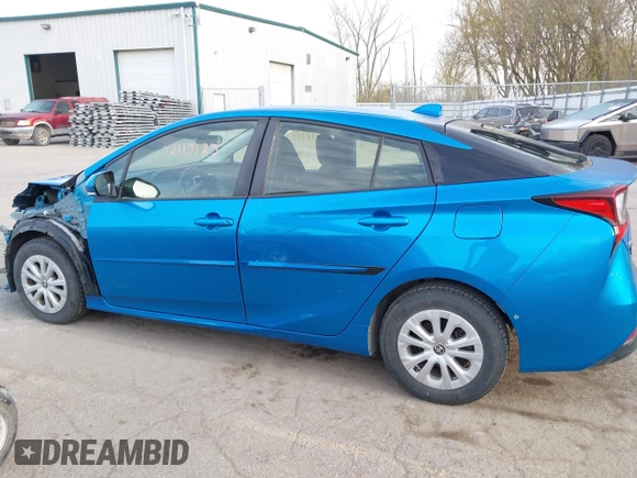 2021 Toyota Prius L Eco with VIN JTDKAMFU5M3145949, listed as a IAAI auction lot 42113123 with 127,872 mi miles and . Bid and sale history available at DreamBid. Image 14.