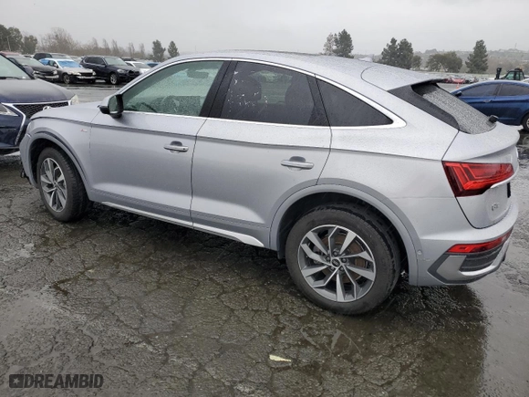 2022 Audi Q5 Sportback S line Prestige with VIN WA16AAFY1N2113505, listed as a Copart auction lot 48264135 with 18,147 mi miles and Salvage Title. Bid and sale history available at carsss.com. Image 2.