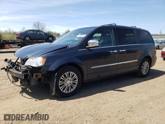 2013 Chrysler Town & Country Touring-L with VIN 2C4RC1CG0DR778694, listed as a Copart auction lot 54069675 with 173,822 mi miles and Salvage Title. Bid and sale history available at carsss.com. Image 1.