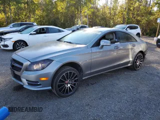 2012 Mercedes-Benz CLS-Class CLS 550 with VIN WDDLJ9BB0CA044839, listed as a Copart auction lot 71395014 with 155,118 mi miles and Salvage Title. Bid and sale history available at carsss.com. Image 1.
