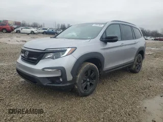 2022 Honda Pilot TrailSport z VIN 5FNYF6H83NB067697, wystawiony jako Copart lot #43852905 z przebiegiem 44 114 mil mil oraz Szkoda całkowita • Salvage title. Historia ofert i sprzedaży dostępna na DreamBid. Obrazek 1.
