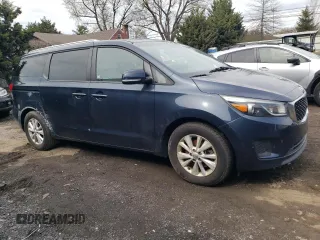 2016 Kia Sedona LX with VIN KNDMB5C13G6179266, listed as a Copart auction lot 51636305 with 127,160 mi miles and Clean Title. Bid and sale history available at carsss.com. Image 4.