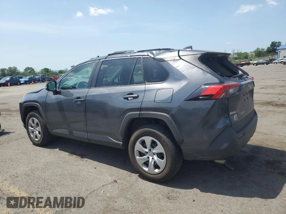 2019 Toyota RAV4 LE with VIN 2T3G1RFV0KC039352, listed as a Copart auction lot 62092395 with 62,800 mi miles and Salvage title. Bid and sale history available at DreamBid. Image 2.
