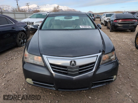 2011 Acura RL Technology with VIN JH4KB2F61BC000812, listed as a Copart auction lot 51350155 with 159,498 mi miles and Salvage Title. Bid and sale history available at DreamBid. Image 5.