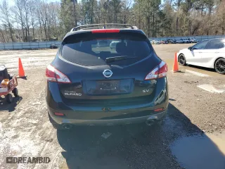 2012 Nissan Murano SL with VIN JN8AZ1MU6CW100610, listed as a Copart auction lot 46488745 with 157,079 mi miles and Clean Title. Bid and sale history available at carsss.com. Image 6.