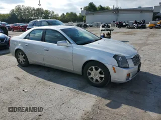 2003 Cadillac CTS with VIN 1G6DM57N430133534, listed as a Copart auction lot 72477954 with 131,181 mi miles and Salvage Title. Bid and sale history available at carsss.com. Image 4.