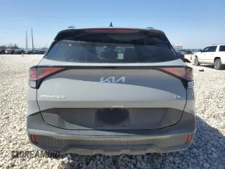 2023 Kia Sportage X-Line with VIN 5XYK6CAF9PG082438, listed as a Copart auction lot 47044995 with 28,717 mi miles and Salvage Title. Bid and sale history available at carsss.com. Image 6.